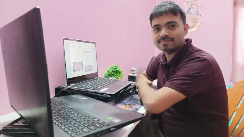 Kalyan Das Gupta Testing Laptop